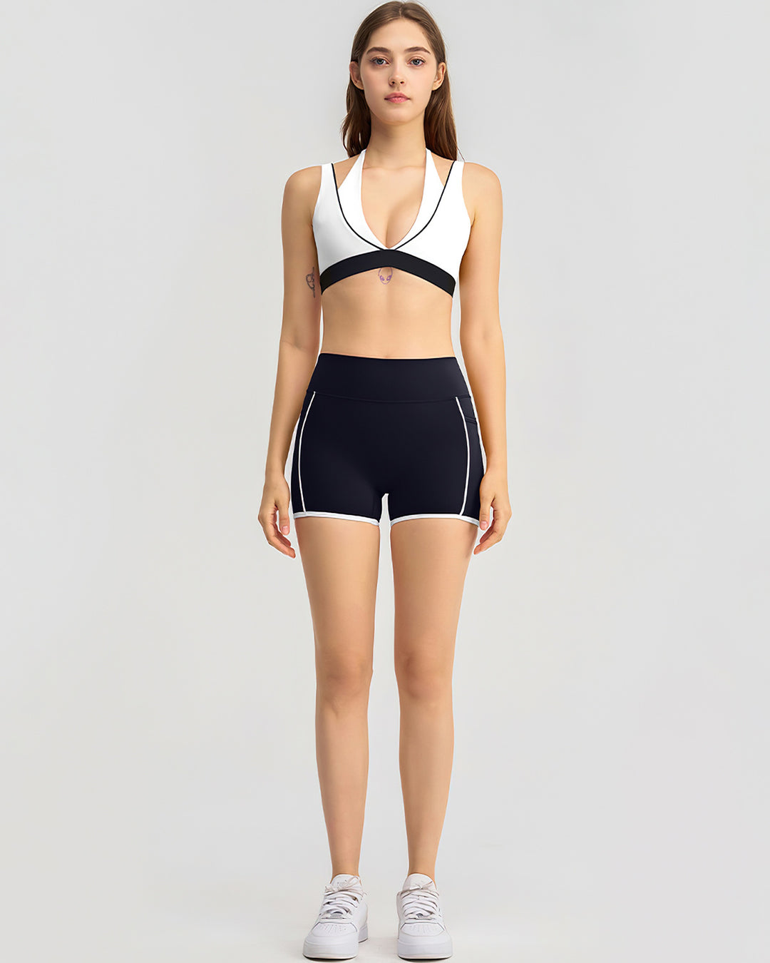 Linnea Sports Bra - White