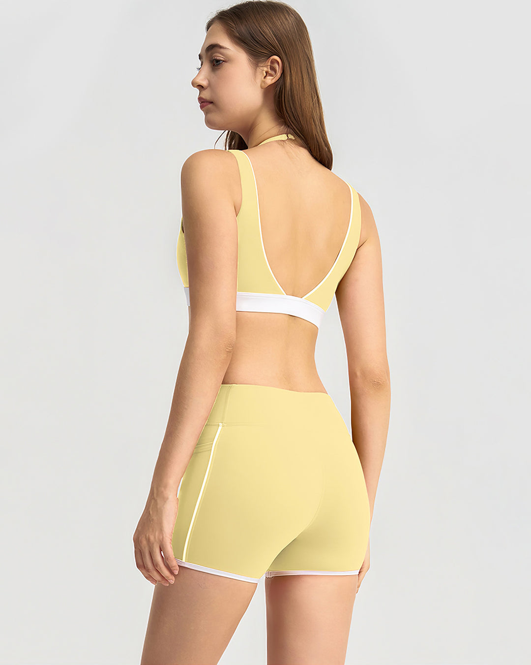Linnea Sports Bra - Yellow