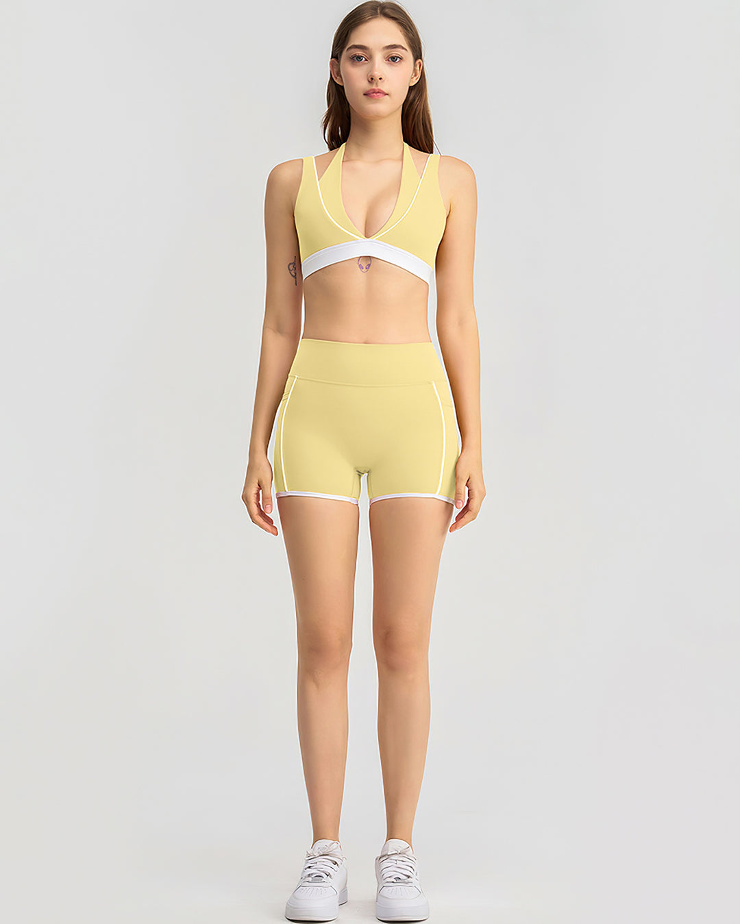 Linnea Sports Bra - Yellow