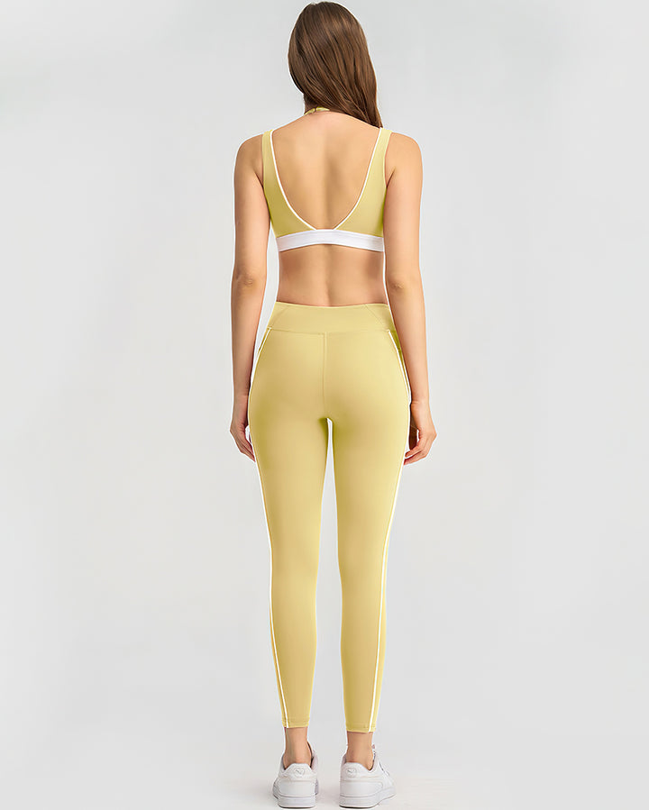 Linnea Sports Bra - Yellow