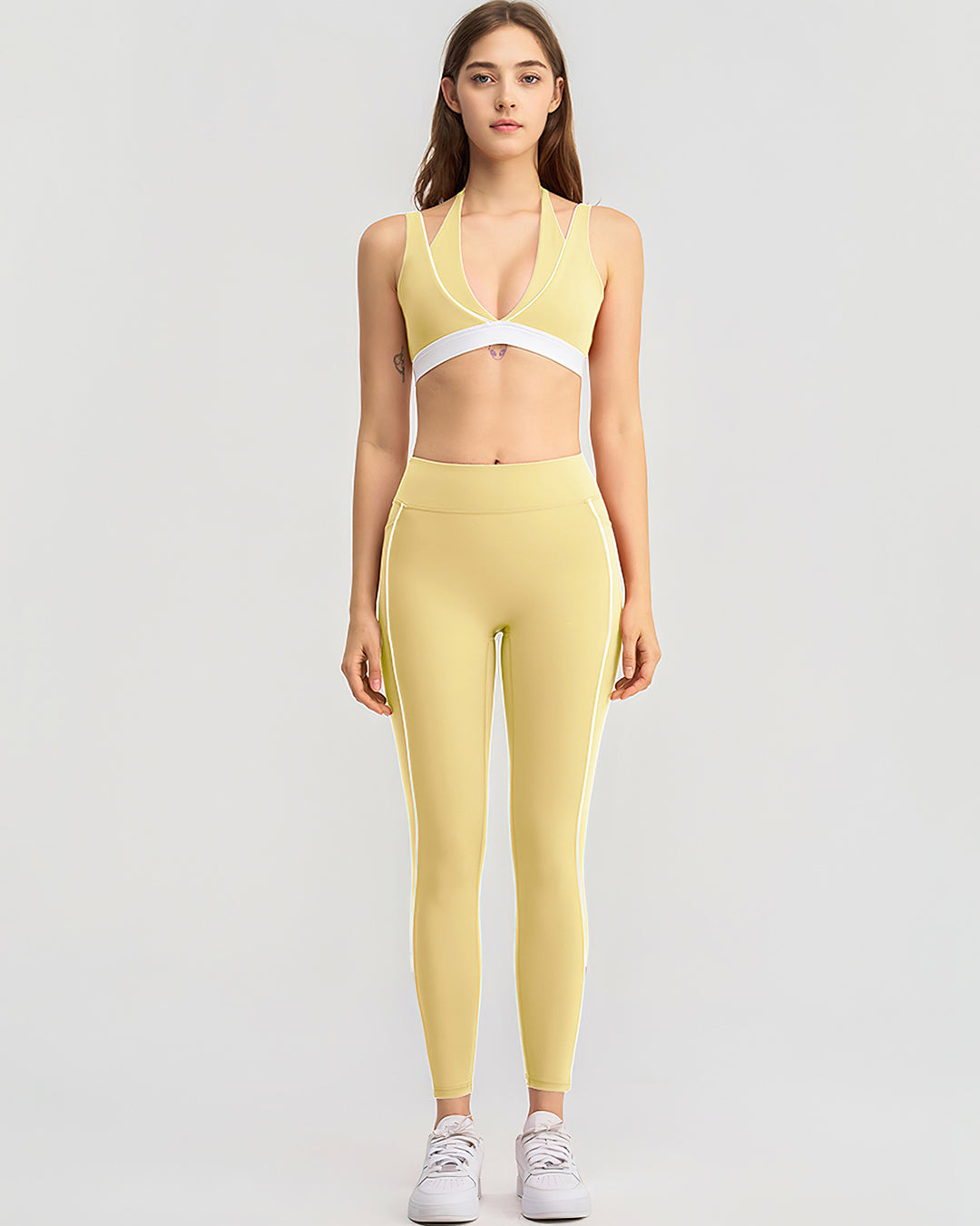 Linnea Sports Bra - Yellow