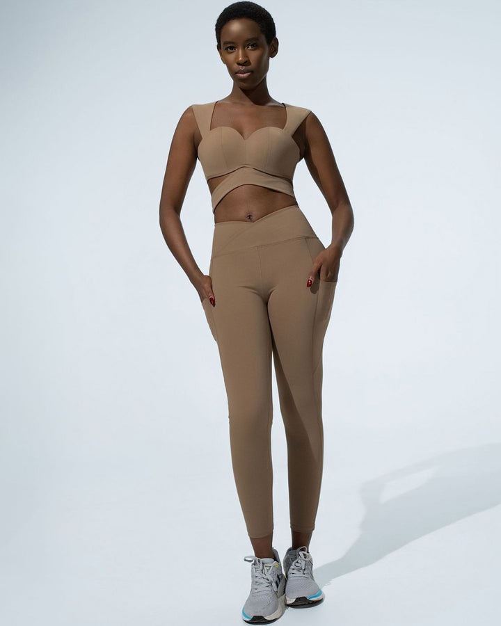 Liora Leggings - Brown