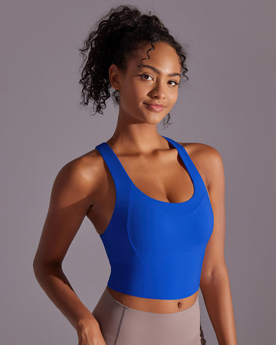 Lumi Crop Top - Blue