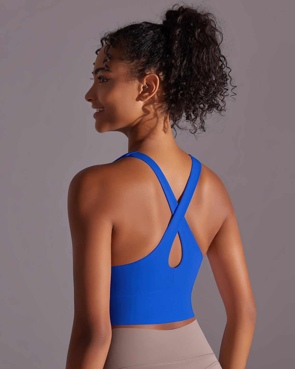 Lumi Crop Top - Blue