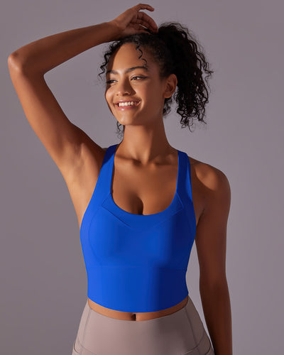 Lumi Crop Top - Blue