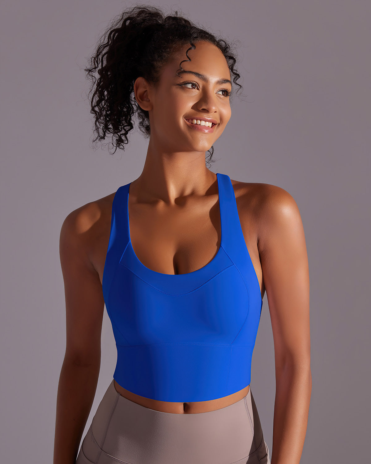 Lumi Crop Top - Blue