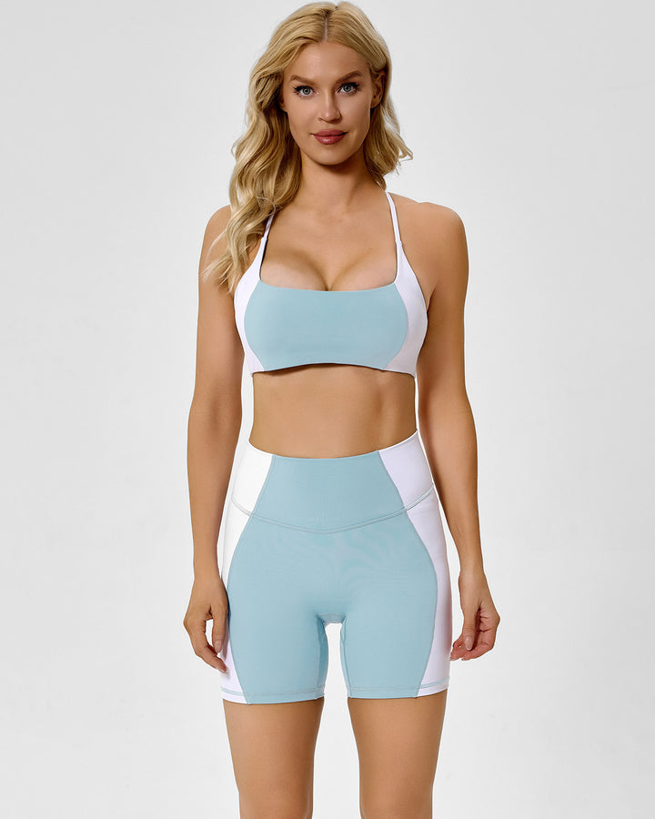 Lysandra Seamless Shorts - Blue
