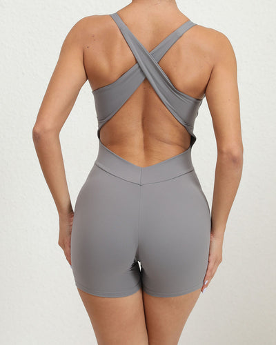 Macy Seamless Jumpsuit - Grey