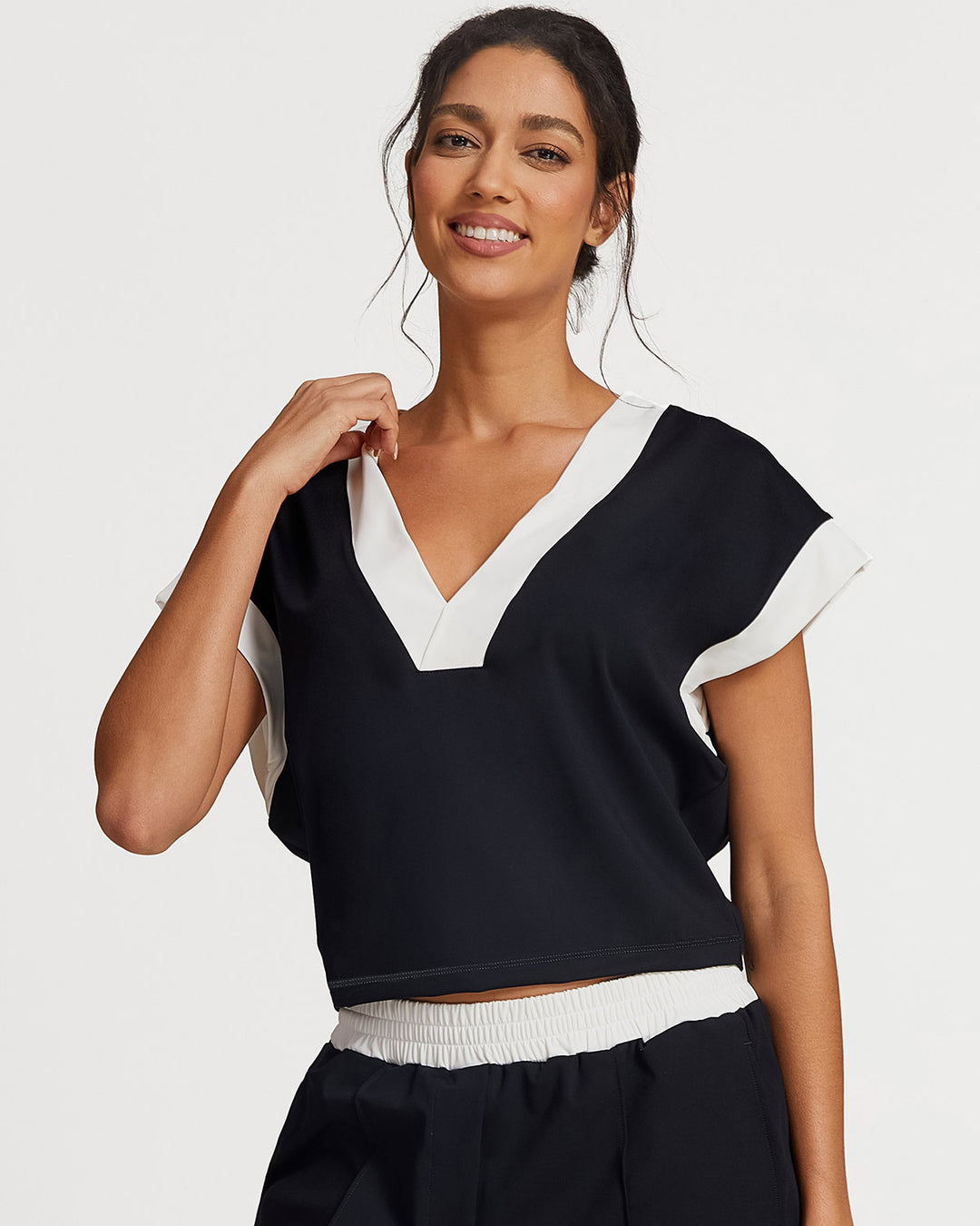 Marcella Crop Top - Black