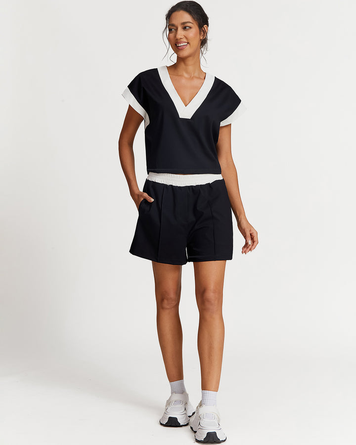 Marcella Crop Top - Black