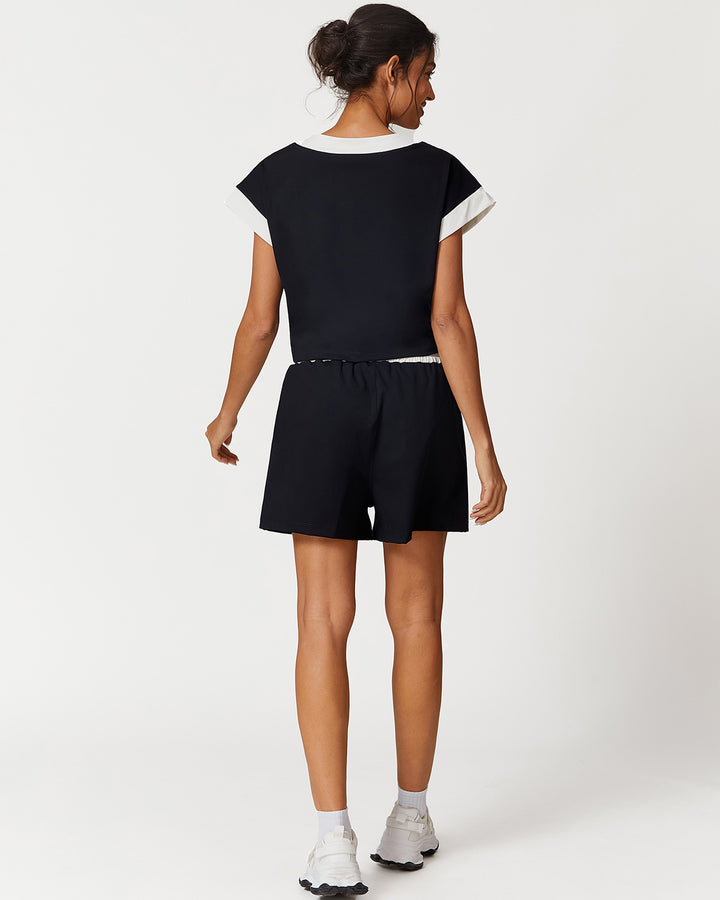 Marcella Crop Top - Black