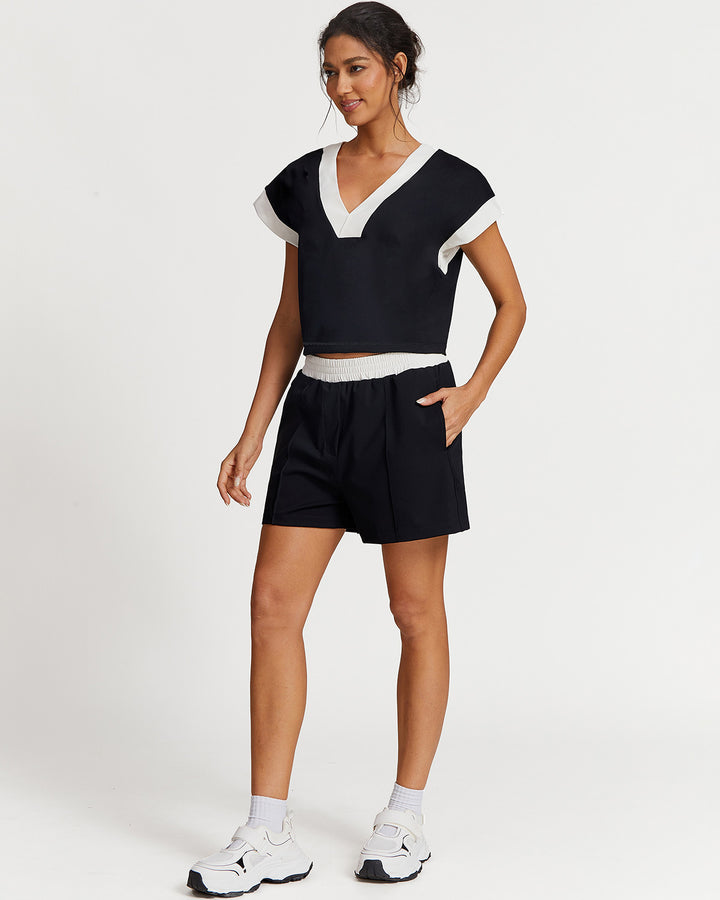 Marcella Crop Top - Black