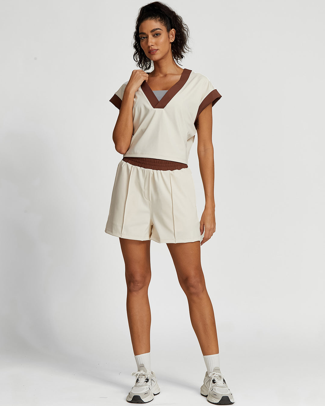 Marcella Shorts - Beige
