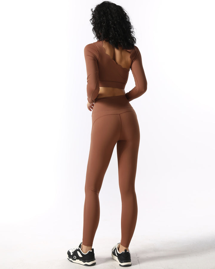 Maren Leggings - Brown