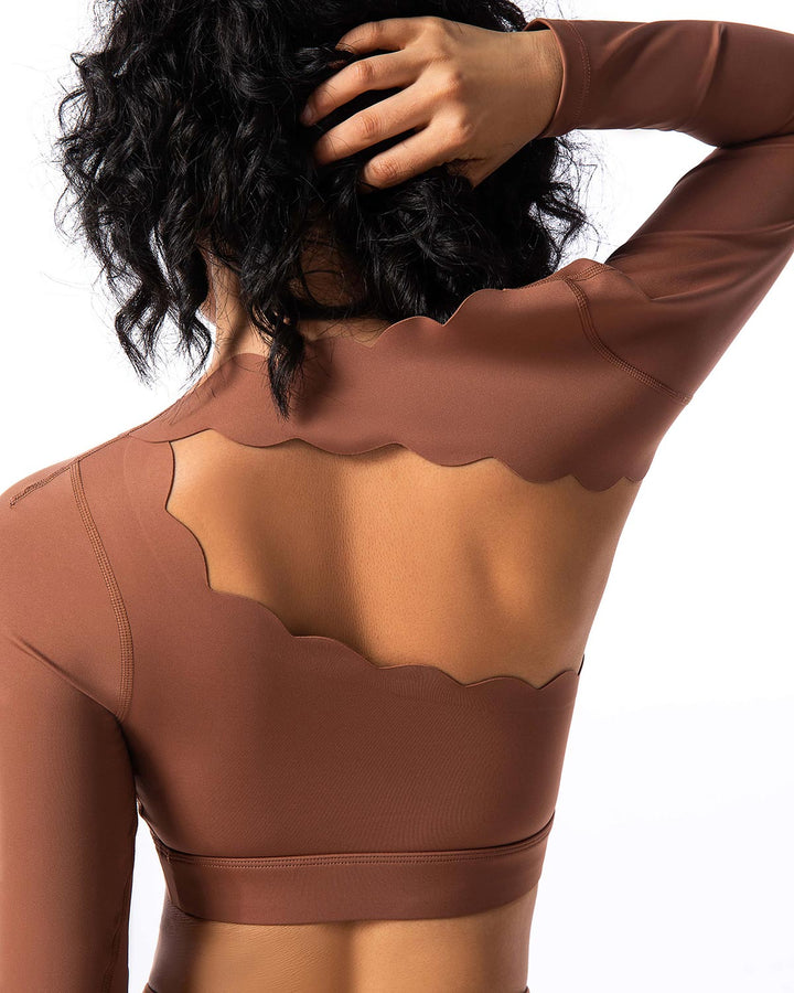 Maren Long Sleeve - Brown