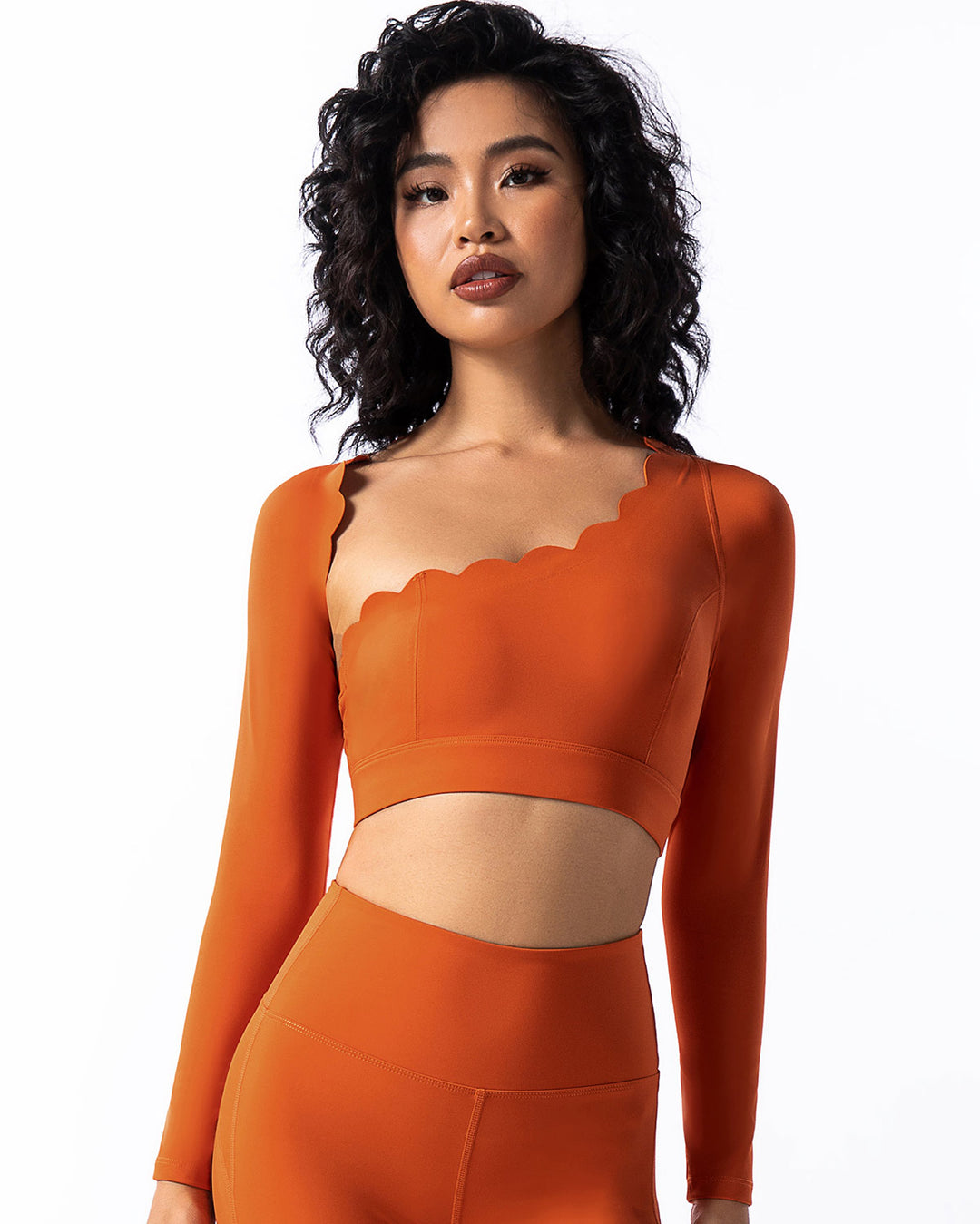 Maren Long Sleeve - Orange