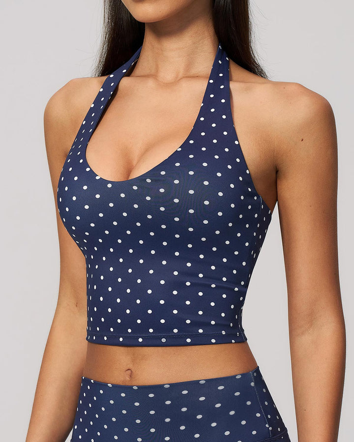Maribel Crop Top - Navy