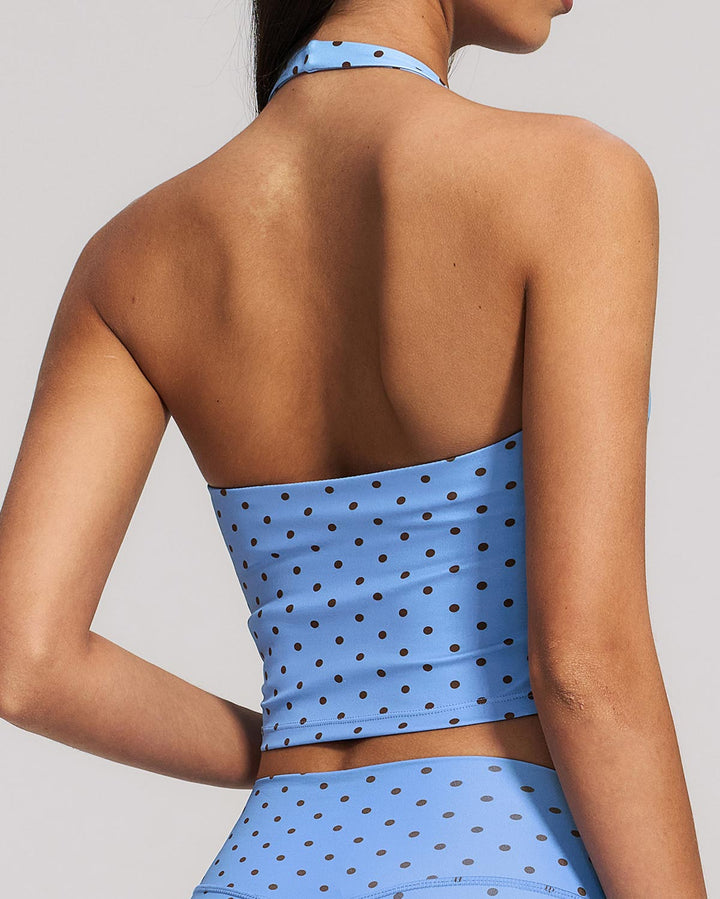 Maribel Crop Top - Sky