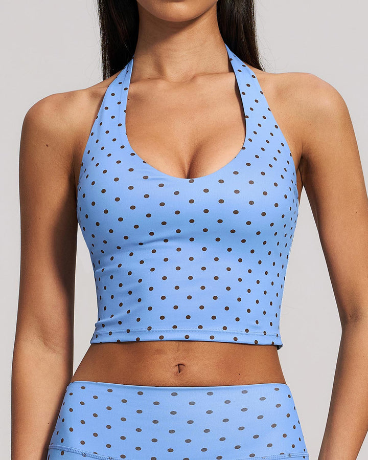 Maribel Crop Top - Sky