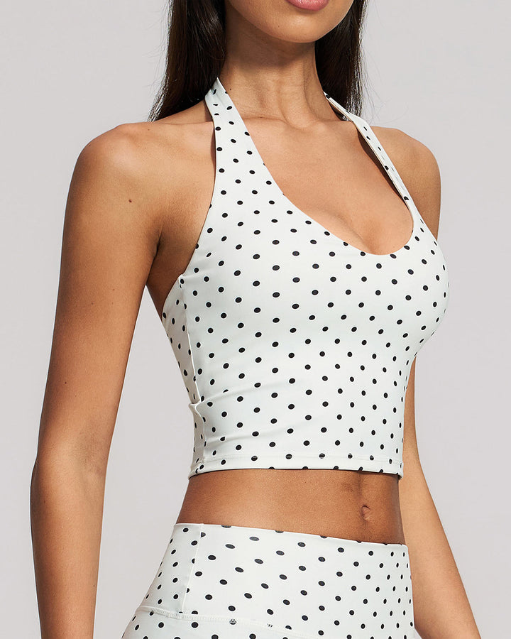 Maribel Crop Top - White