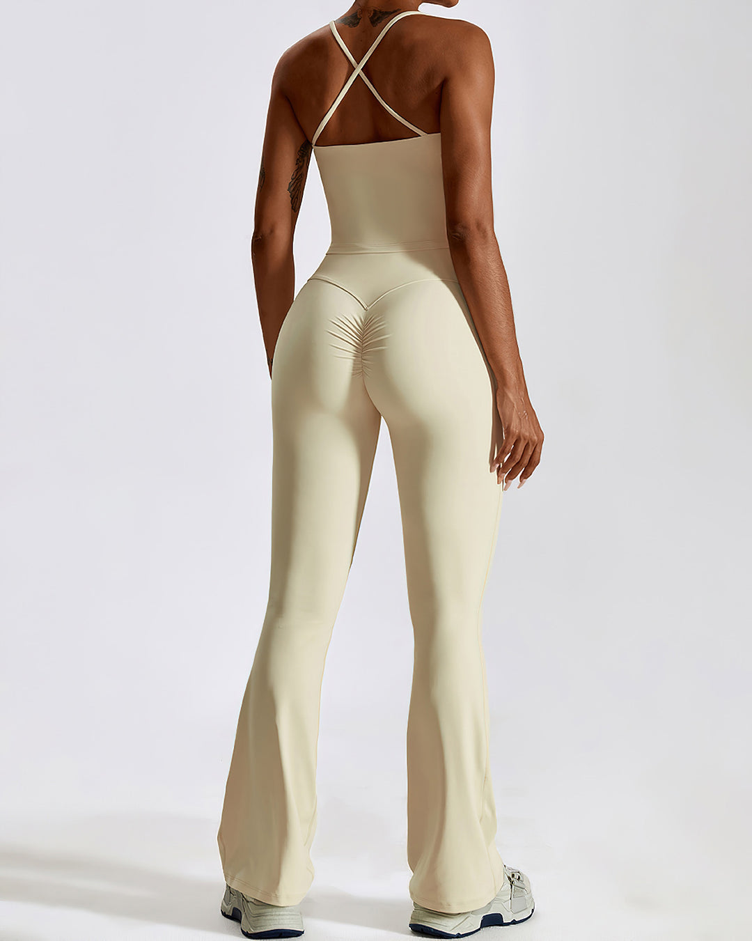 Melisa Crop Top - Beige