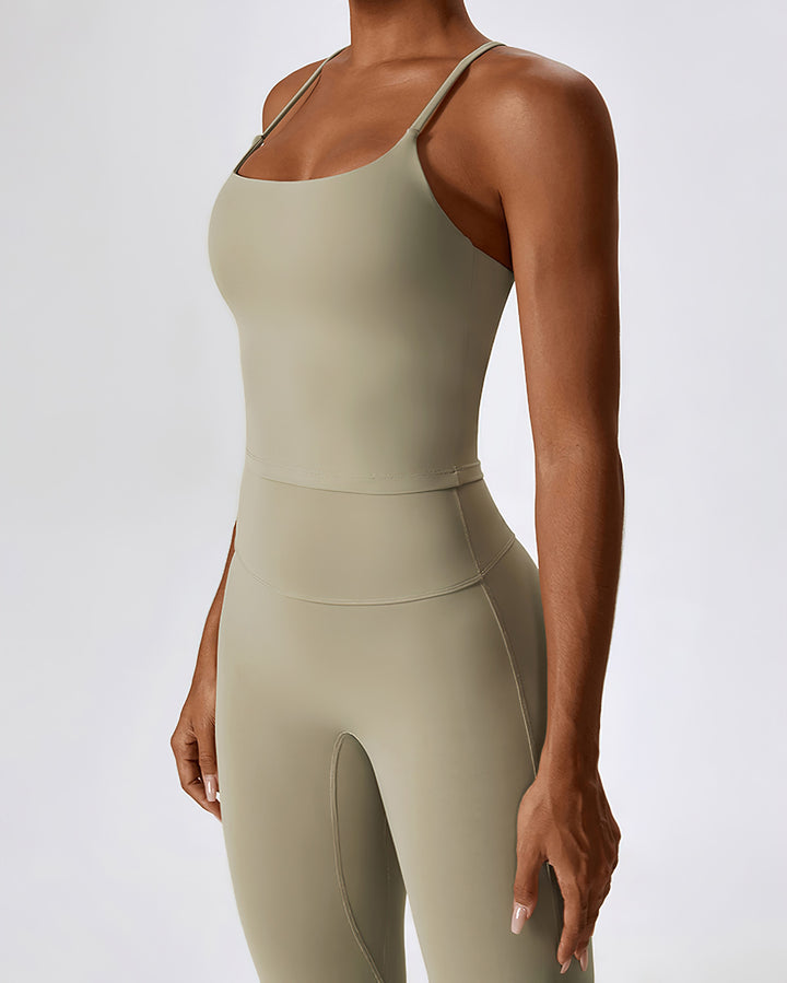 Melisa Crop Top - Khaki