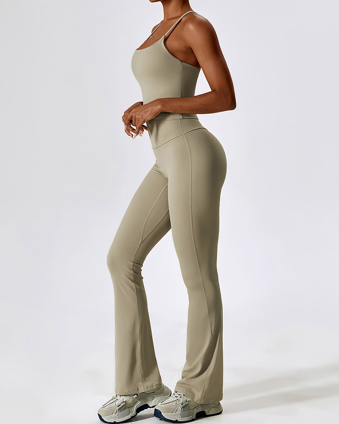 Melisa Crop Top - Khaki
