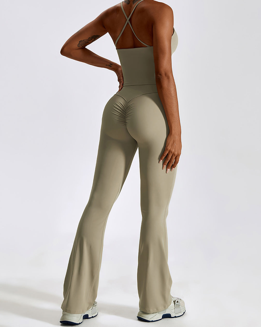 Melisa Crop Top - Khaki