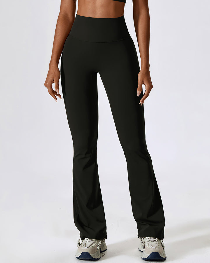 Melisa Flare Leggings - Black