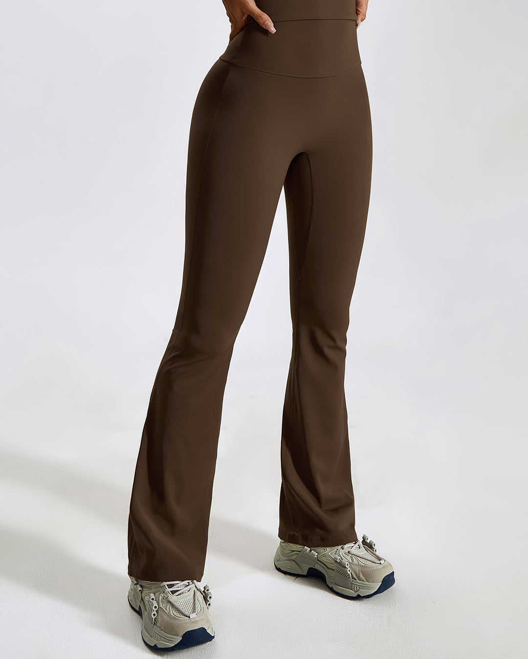 Melisa Flare Leggings - Brown