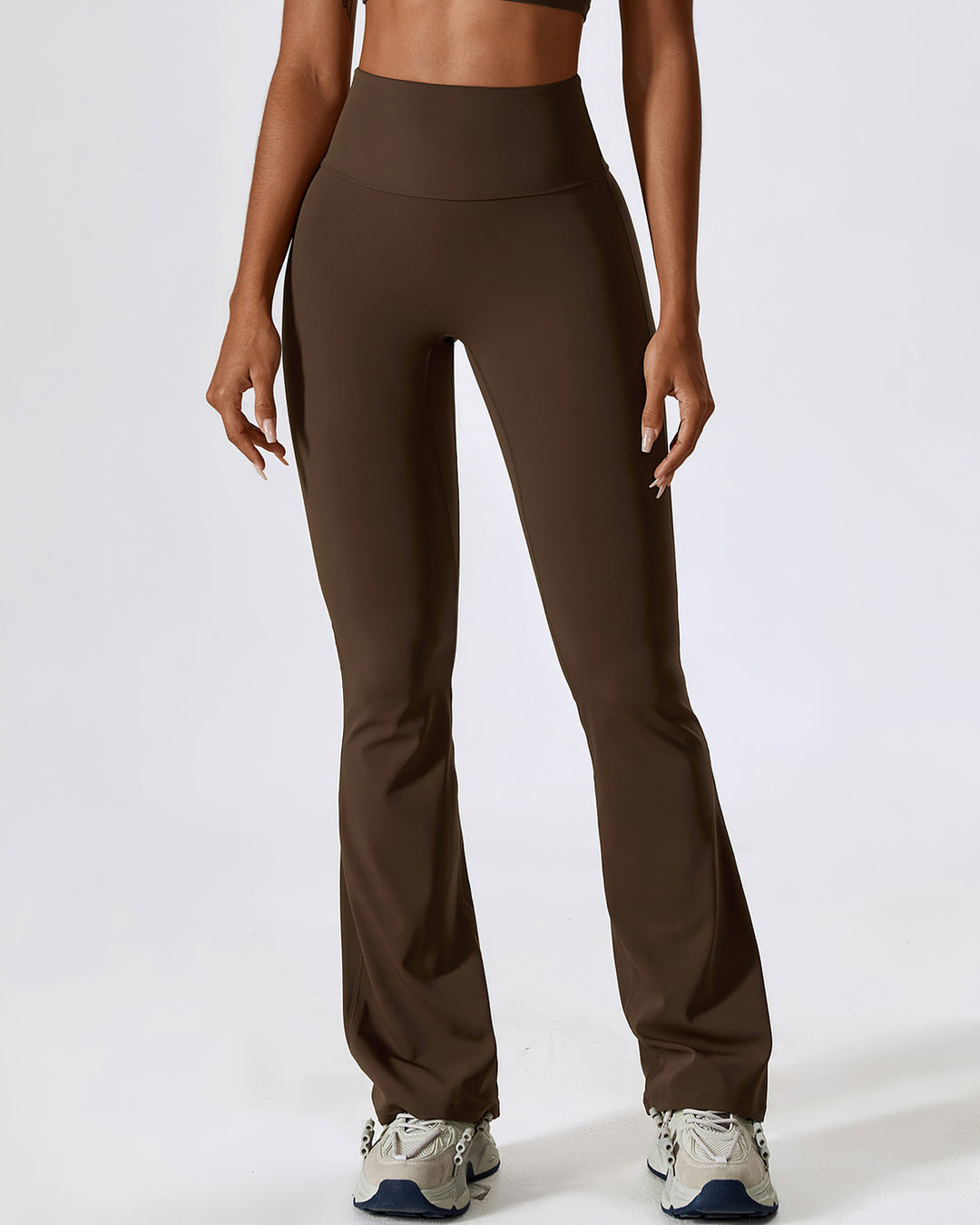 Melisa Flare Leggings - Brown
