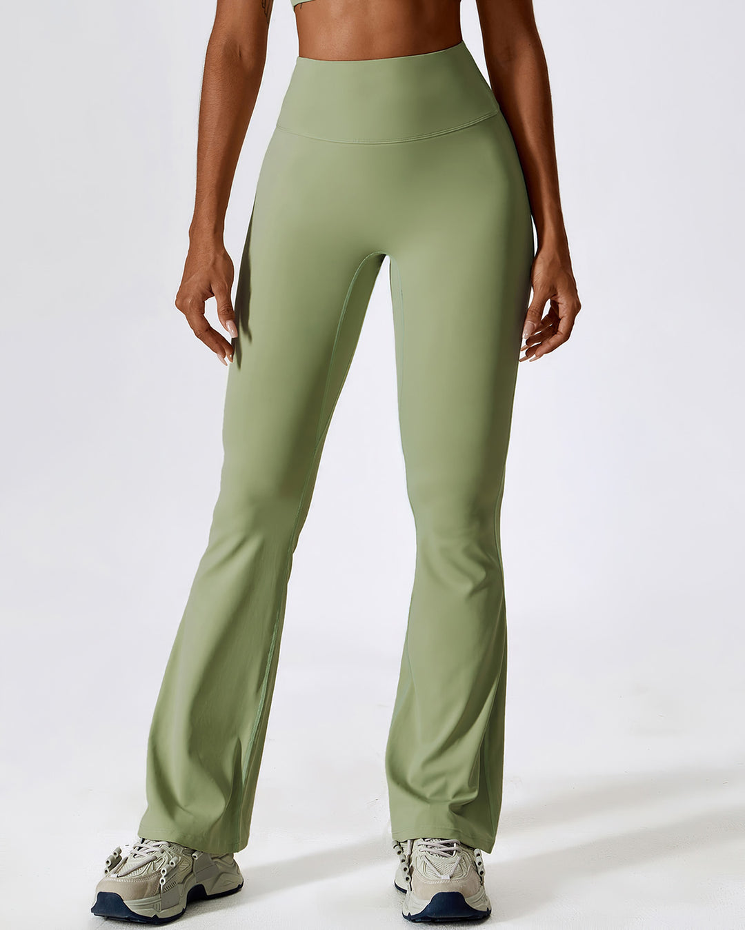 Melisa Flare Leggings - Green