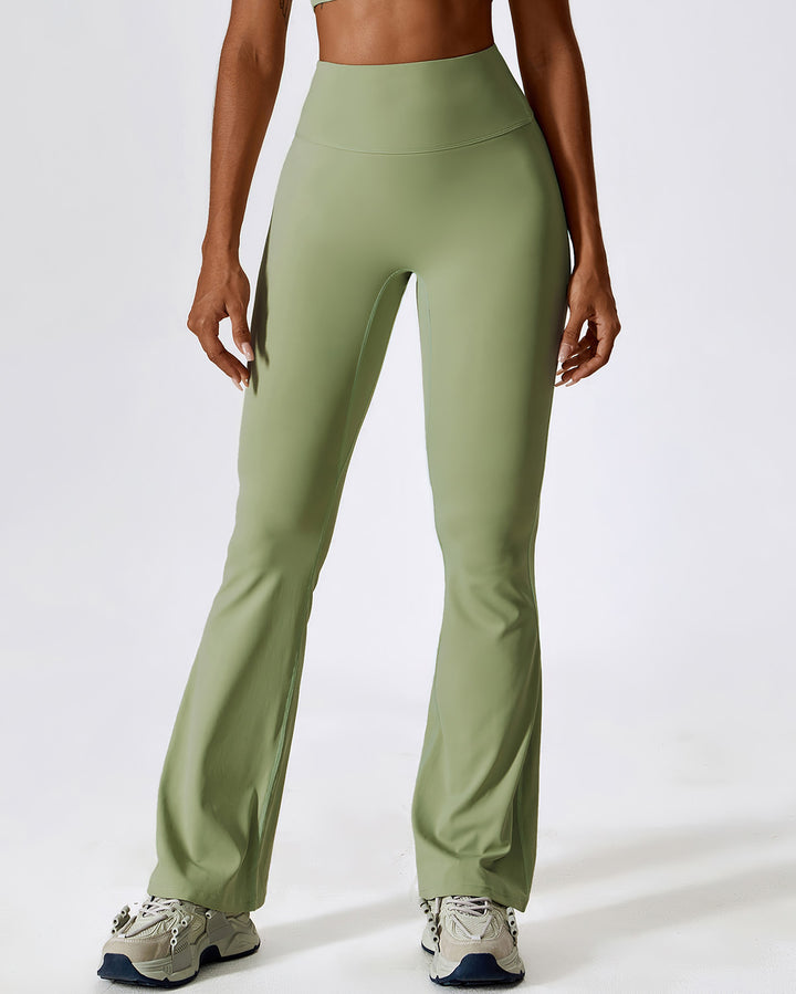 Melisa Flare Leggings - Green