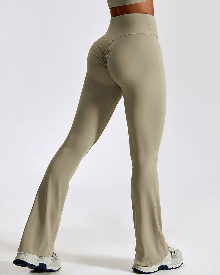 Melisa Flare Leggings - Khaki