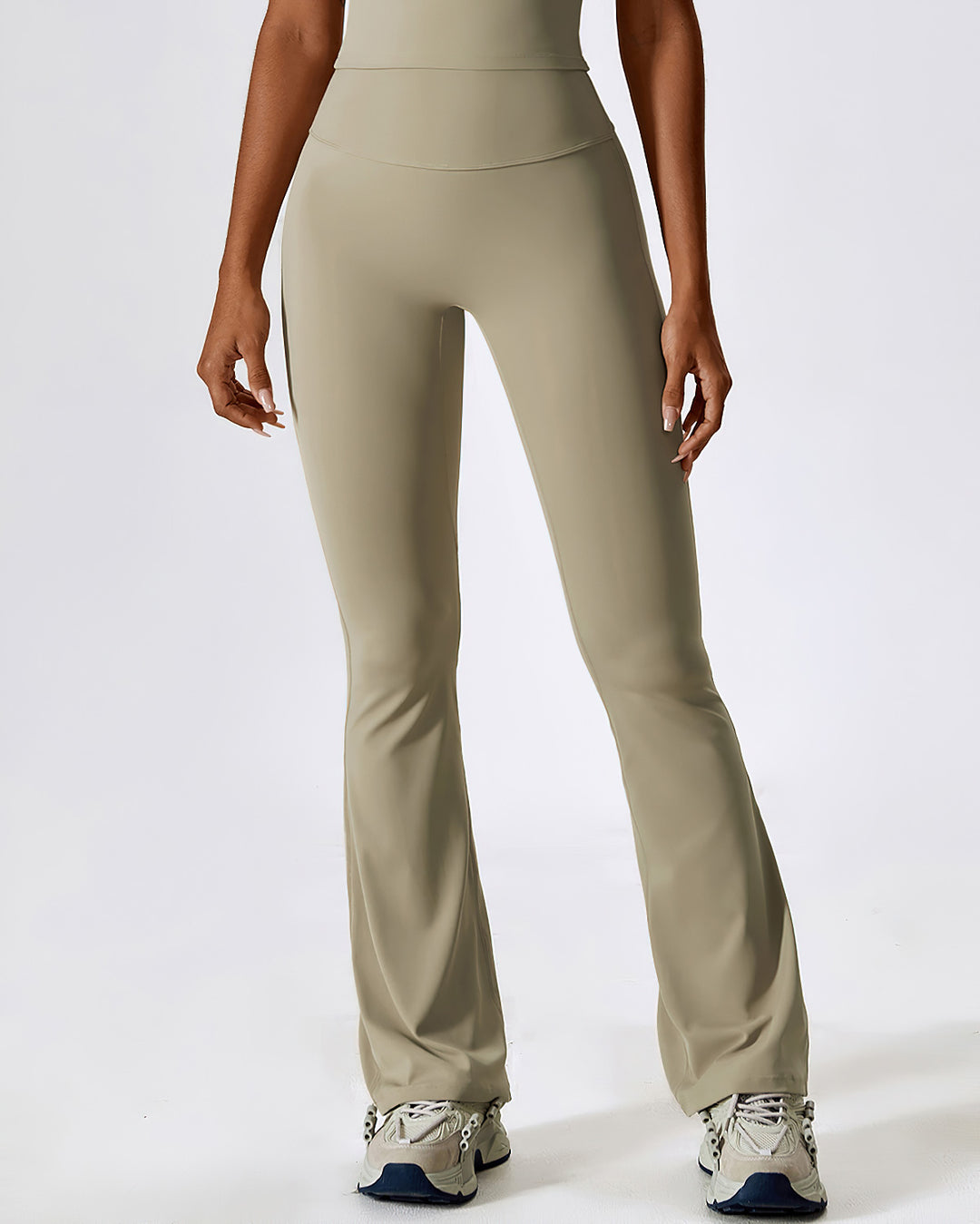 Melisa Flare Leggings - Khaki
