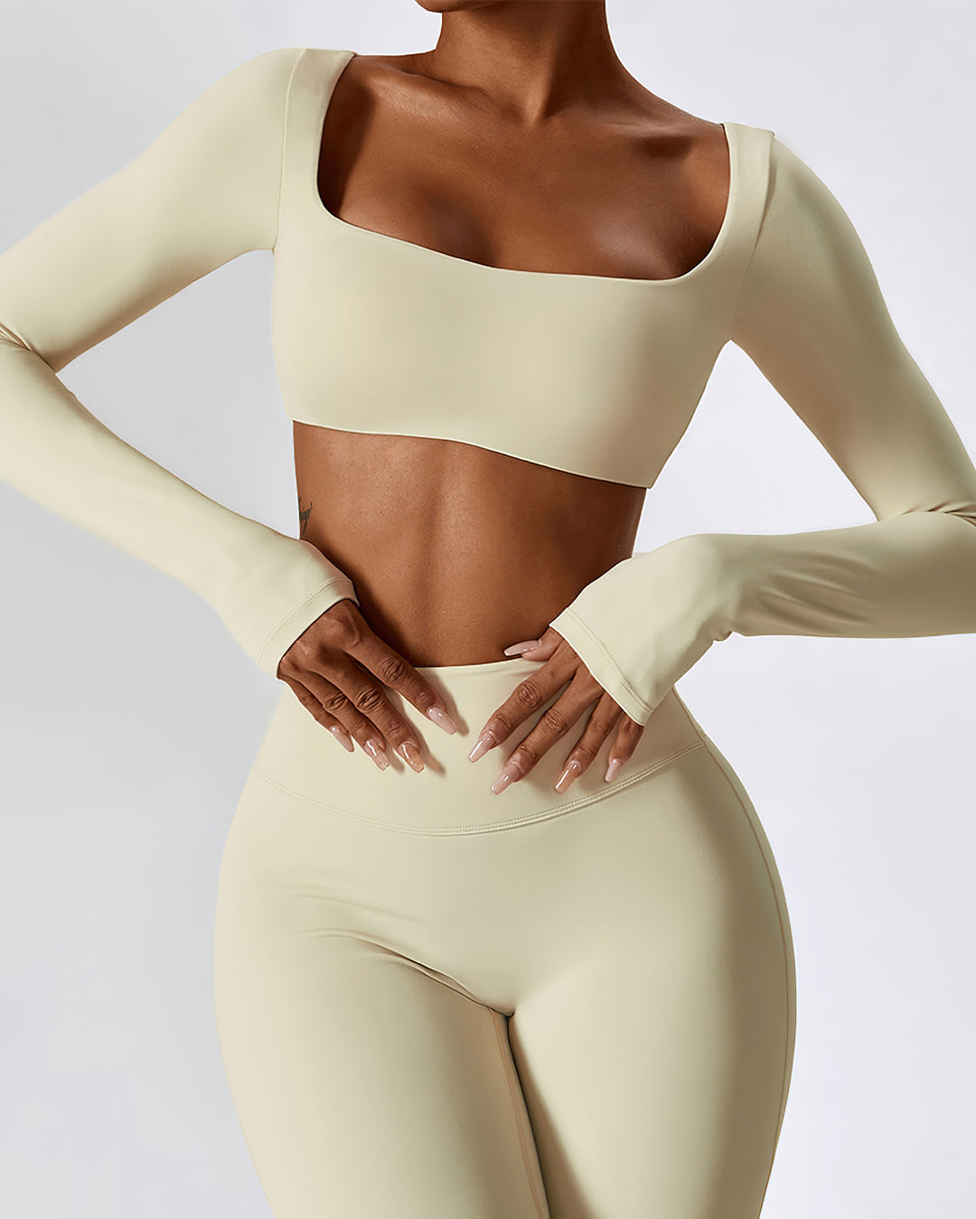Melisa Long Sleeve - Beige