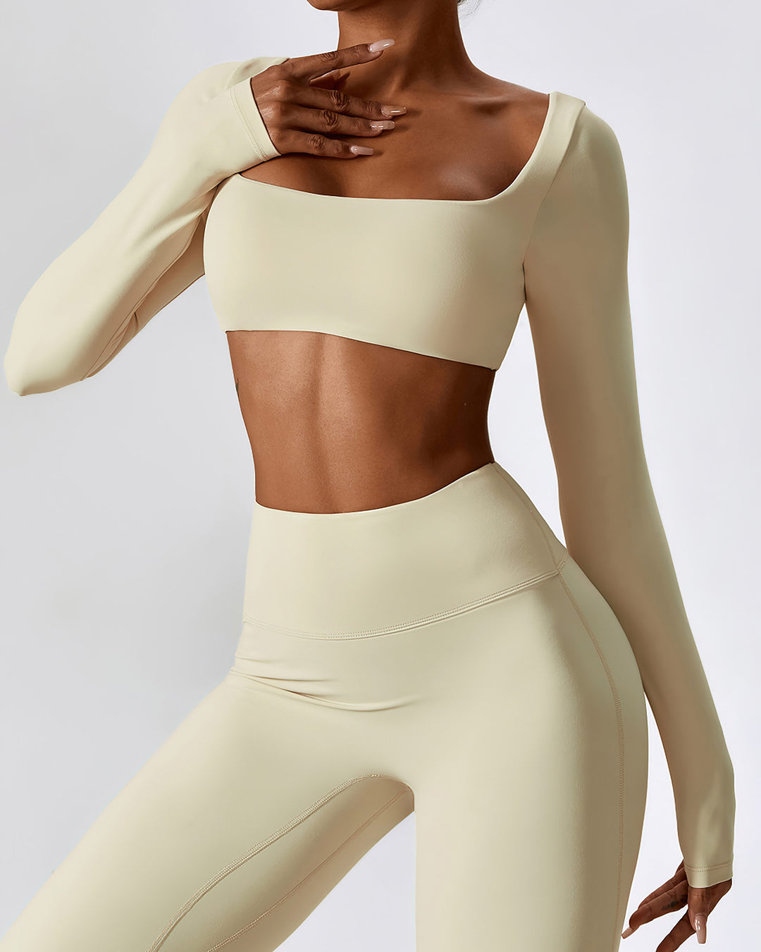Melisa Long Sleeve - Beige