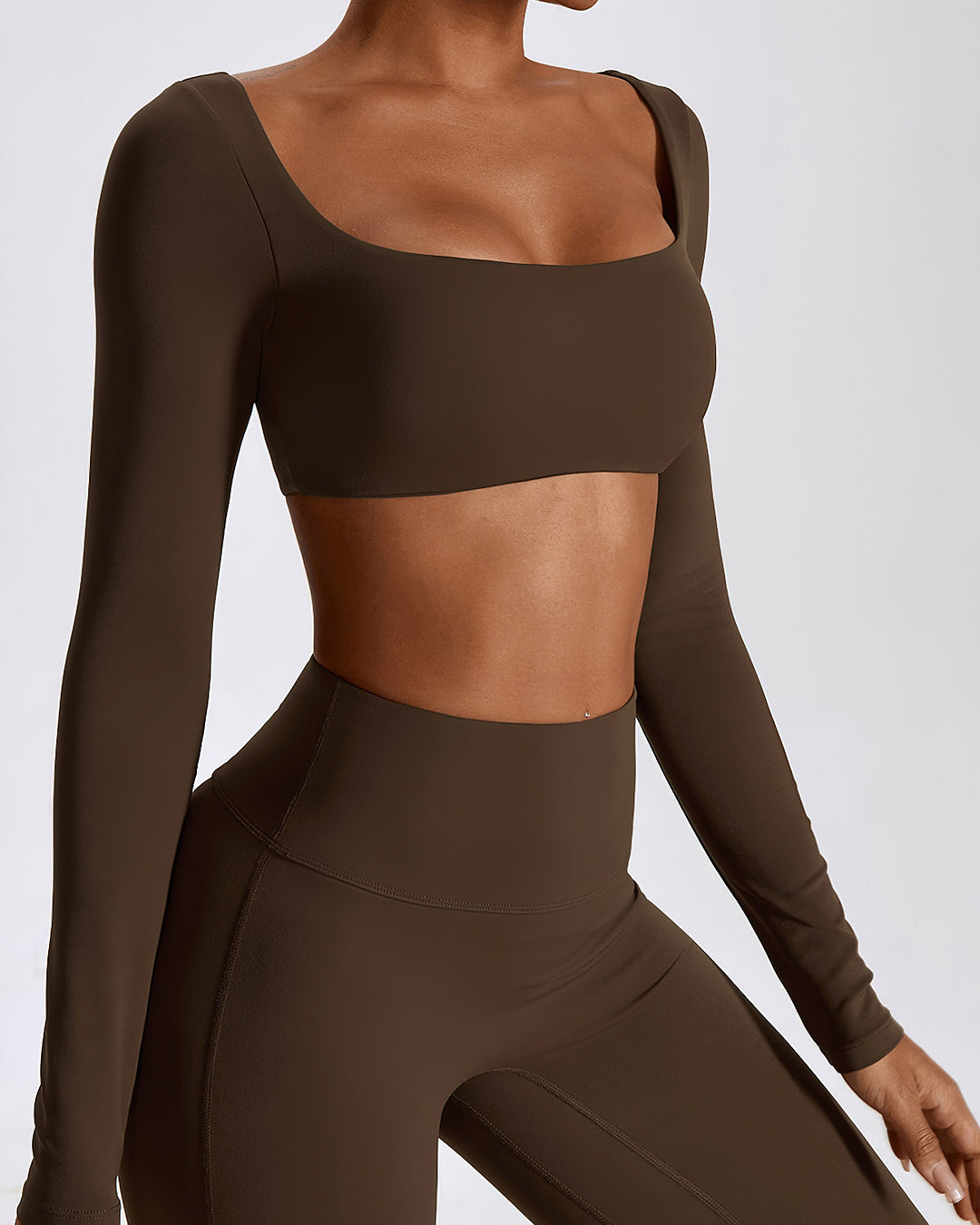 Melisa Long Sleeve - Brown