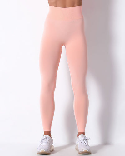 Mikaela Seamless Leggings - Peach