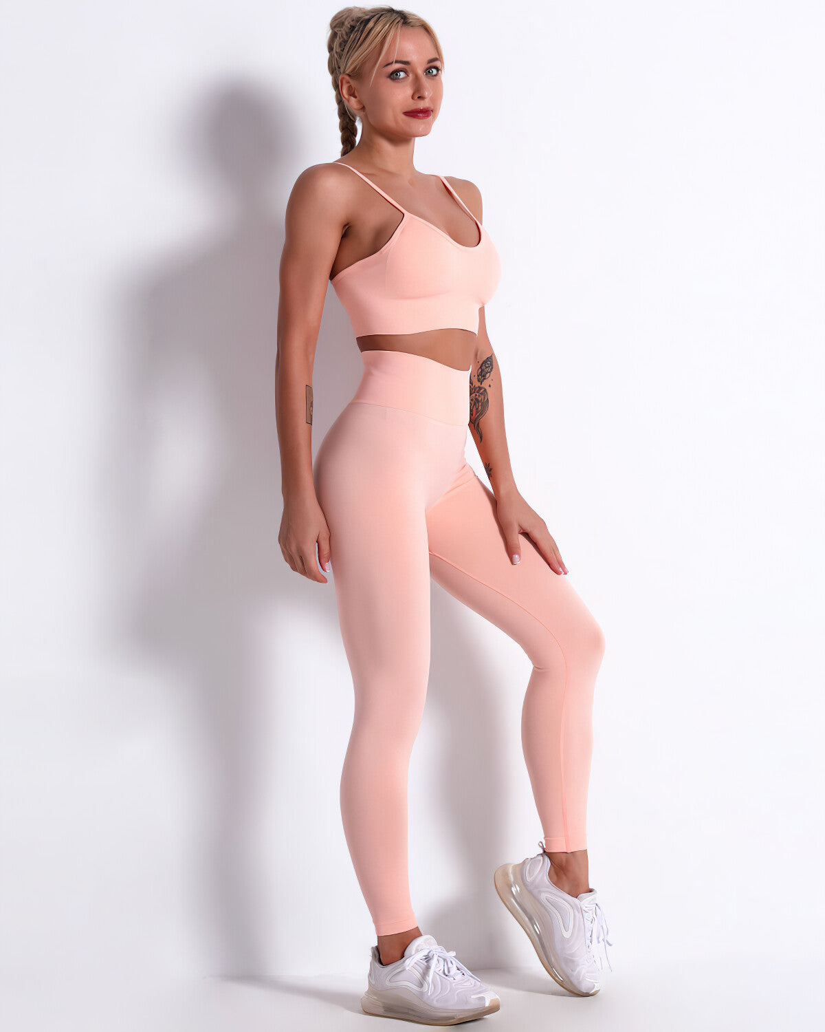 Mikaela Seamless Leggings - Peach