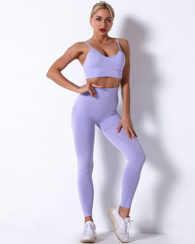 Mikaela Seamless Leggings - Purple