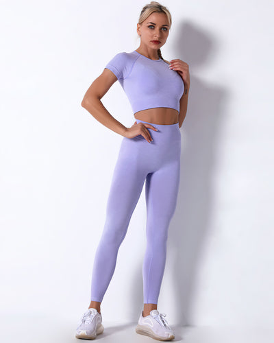 Mikaela Seamless Leggings - Purple