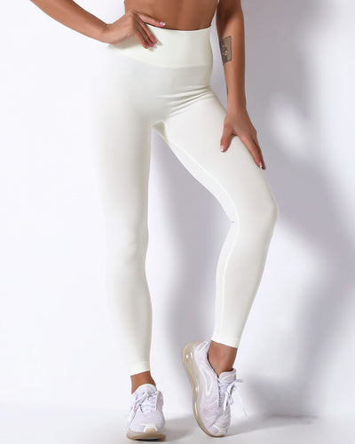 Mikaela Seamless Leggings - Beige