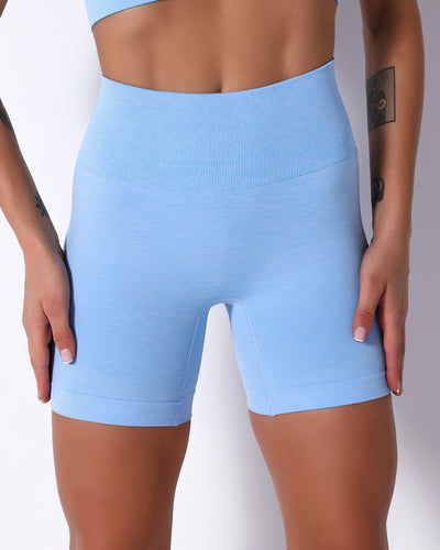 Mikaela Seamless Shorts - Blue