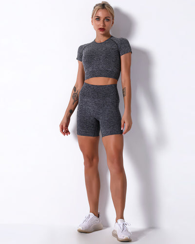 Mikaela Seamless Shorts - Grey