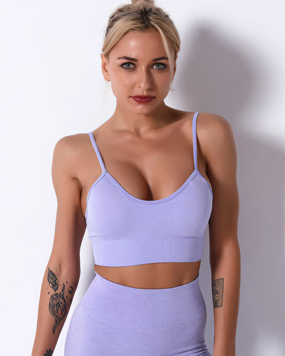 Mikaela Sports Bra - Purple