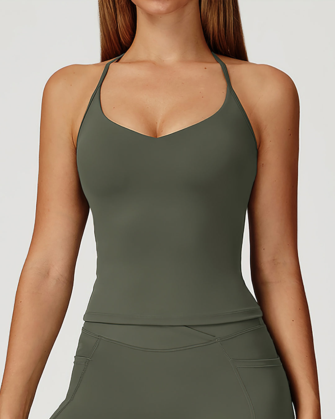 Mila Crop Top - Green