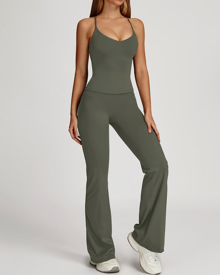 Mila Crop Top - Green