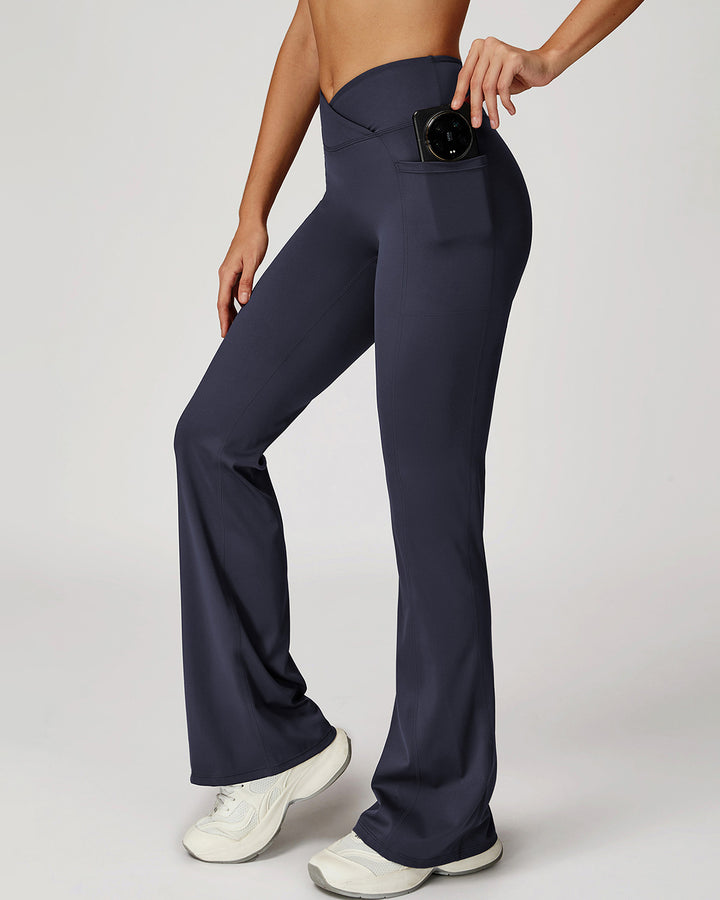 Mila Flare Leggings - Ink