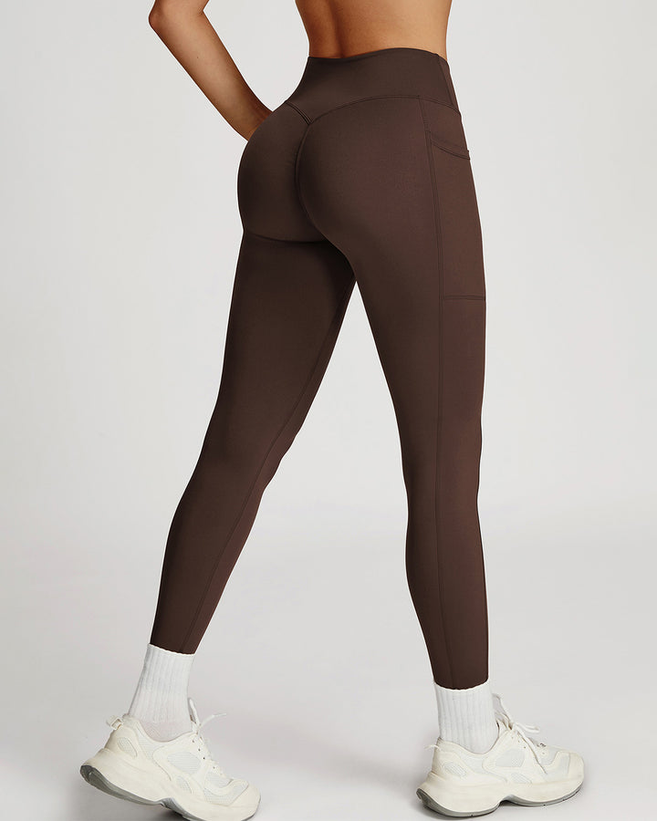 Mila Seamless Leggings - Brown
